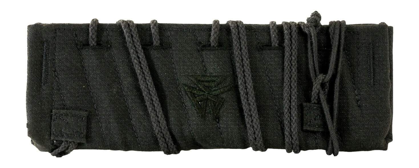 Burn Proof Gear BPG-SCC-M-5-5-1-1-BLK Mask HD/Sparrow/Oculus 22 Suppressor Cover Kevlar Black - Image 3