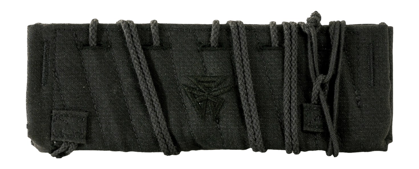 Burn Proof Gear BPG-SCC-M-5-5-1-1-BLK Mask HD/Sparrow/Oculus 22 Suppressor Cover Kevlar Black