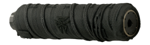 Burn Proof Gear BPG-SC-H-8-1-5-BLK Heavy List Suppressor Cover Kevlar Black Burn Proof Gear BPG-SC-H-8-1-5-BLK Heavy List Suppressor Cover Kevlar Black