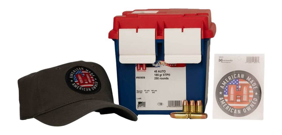 Hornady 90909 American Gunner 45ACP 185gr Hollow Point/ Extreme Terminal Performance 250 Per Box/2 Case - Image 2