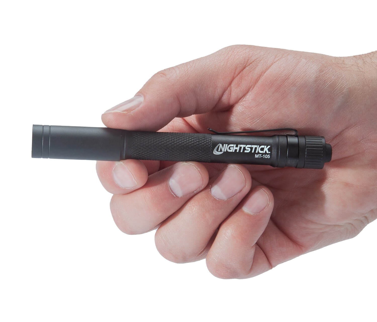 Nightstick MT-105 Mini-TAC Black Aluminum 200 Lumens 62 Meters Beam Distance Nightstick MT-105 Mini-TAC Black Aluminum 200 Lumens 62 Meters Beam Distance