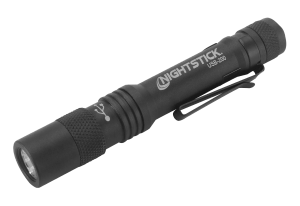 Nightstick USB-200 Black Aluminum LED 300 Lumens 47 Meters 78 Meters Beam Distance Nightstick USB-200 Black Aluminum LED 300 Lumens 47 Meters 78 Meters Beam Distance
