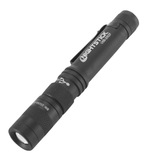 Nightstick USB-205ZF Black Aluminum LED 200 Lumens 100 Meters Beam Distance Nightstick USB-205ZF Black Aluminum LED 200 Lumens 100 Meters Beam Distance