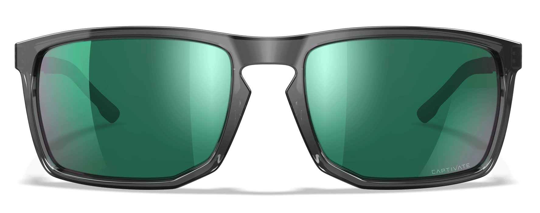 Wiley X AC6AXE07 Axe Captivate Green Mirror Lens Polycarbonate/Gloss Crystal Grey Frame Wiley X AC6AXE07 Axe Captivate Green Mirror Lens Polycarbonate/Gloss Crystal Grey Frame