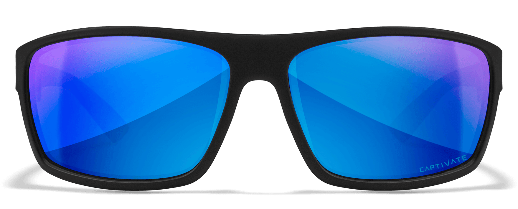Wiley X ACPEA19 Peak Captivate Blue Mirror Lens Polycarbonate/Matte Black Frame Wiley X ACPEA19 Peak Captivate Blue Mirror Lens Polycarbonate/Matte Black Frame