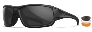 Wiley X CHBRC08 Breach 2.5 Smoke Gray/Clear/Light Rust Lens/Matte Black Frame Wiley X CHBRC08 Breach 2.5 Smoke Gray/Clear/Light Rust Lens/Matte Black Frame