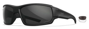 Wiley X CHBRC01XL Breach 2.5 XL Smoke Gray/Clear Lens/Matte Black Frame Wiley X CHBRC01XL Breach 2.5 XL Smoke Gray/Clear Lens/Matte Black Frame