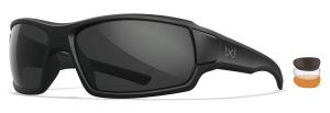 Wiley X CHBRC08XL Breach 2.5 XL Smoke Gray/Clear/Light Rust Lens/Matte Black Frame Wiley X CHBRC08XL Breach 2.5 XL Smoke Gray/Clear/Light Rust Lens/Matte Black Frame