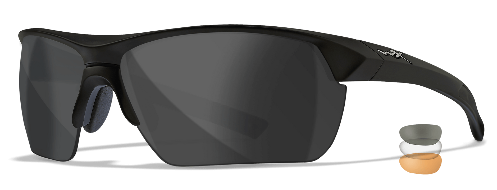 Wiley X 4006 Guard Advanced Smoke Gray/Clear/Light Rust Lens/Matte Black Frame Wiley X 4006 Guard Advanced Smoke Gray/Clear/Light Rust Lens/Matte Black Frame