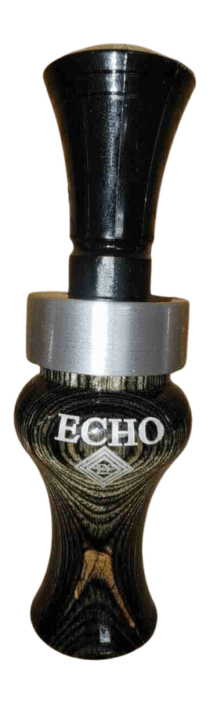 Echo Calls 77775 Timber Diamondwood Double Reed Attracts Ducks Species Charcoal