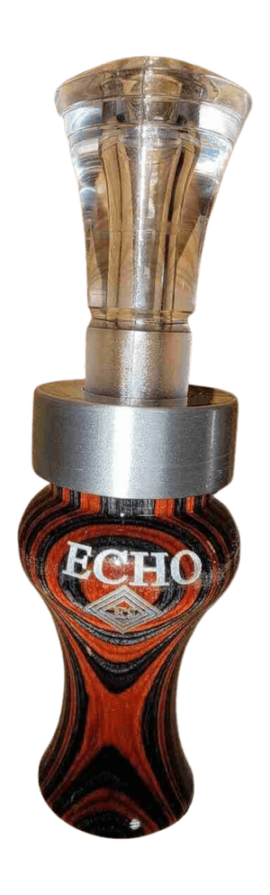Echo Calls 77767 Timber Diamondwood Double Reed Attracts Ducks Species Orange