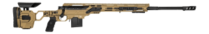 Cadex Inc CDX30LITE6524BR20I2B1N CDX-30 Lite 6.5 Creedmoor 10+1 24″ Black DLC Fluted Threaded Barrel  Hybrid Tan Cerakote Receiver w/Picatinny Rail  M-LOK Handguard  Adjustable Folding Hybrid Tan Buttstock  Black Polymer Grip
