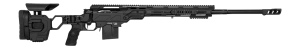 Cadex Inc CDX30LITE30824BR20I2F1 CDX-30 Lite 308 Win 10+1 24″ Black DLC Fluted Threaded Barrel  Black Cerakote Receiver w/Picatinny Rail  M-LOK Handguard  Adjustable Folding Black Buttstock  Black Polymer Grip