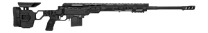 Cadex Inc CDX33LITE33827BR30I2D3 CDX-33 Lite 338 Lapua Mag 5+1 27″ Black DLC Fluted Threaded Barrel  Black Cerakote Receiver w/Picatinny Rail  M-LOK Handguard  Adjustable Folding Black Buttstock  Black Polymer Grip