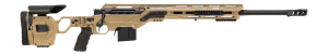 Cadex Inc CDXMCKRKN6524BR20I2B1N CDX-MC Kraken 6.5 Creedmoor 10+1 24″ Black DLC Match Grade Threaded Barrel  Hybrid Tan Receiver w/Picatinny Rail  M-LOK Handguard  Hybrid Tan Adjustable Folding Buttstock  Black Polymer Grip