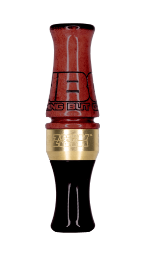 ZINK ZNK-ZNK6045 Nothing But Green Custom Deluxe Single Reed Attracts Ducks Species African Padauk Wood J-Frame