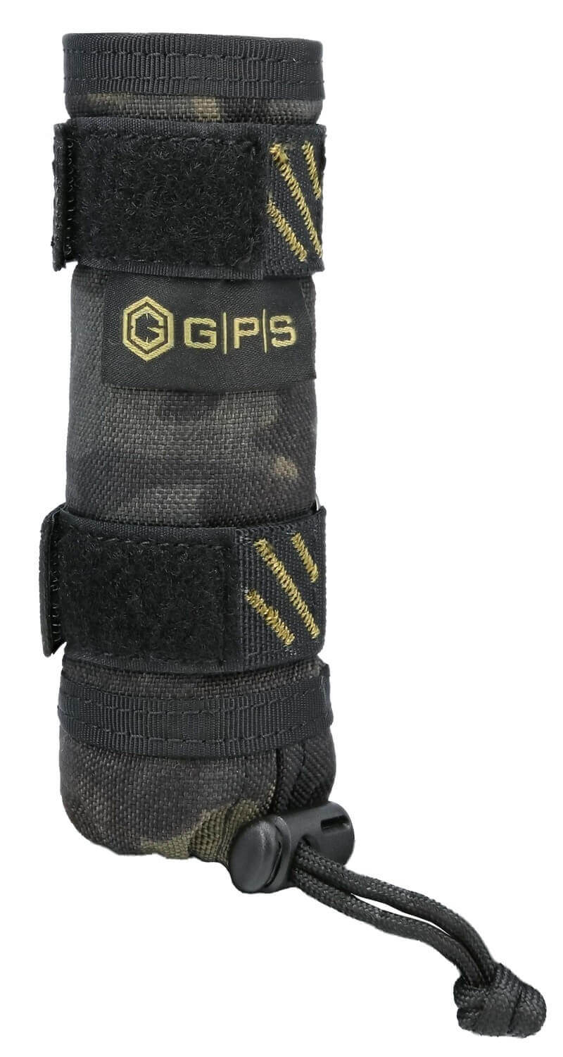 GPS Bags GPS-T800-22LR-5MC Tactical Suppressor Cover 22LR 5" Long Nylon Camo - Image 4