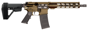 Patriot Ordnance Factory 02540 P-15 Sports South Exclusive 5.56 NATO 30+1 10.50ā³ Black Threaded Barrel Burnt Bronze Cerakote Aluminum Receiver w/Picatinny Rail M-LOK Handguard Black Polymer SB Tactical SBA5 Brace A2 Style Grip Patriot Ordnance Factory 02540 P-15 Sports South Exclusive 5.56 NATO 30+1 10.50ā³ Black Threaded Barrel Burnt Bronze Cerakote Aluminum Receiver w/Picatinny Rail M-LOK Handguard Black Polymer SB Tactical SBA5 Brace A2 Style Grip