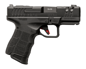 Sarsilmaz SAR9SCG3BL10 SAR9 Gen3 Sub-Compact 9mm Luger 10+1 3.30" Black Barrel Black Steel Optic Cut/Serrated Slide Black Polymer Frame w/Picatinny Rail Textured Grip RMSc Footprint