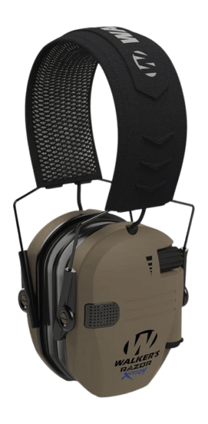 Walker's GWPXDRSEMMFDE Razor X-TRM Digital 21 dB Over the Head Flat Dark Earth