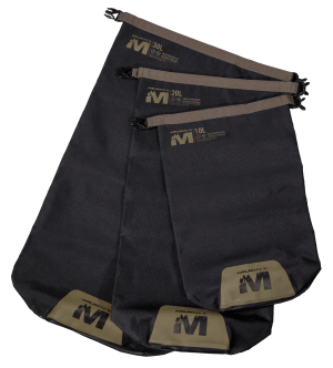 MUDDY MUD-WDB-SET-BLK WTRPROOF DRY BAG SET