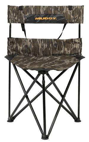 Walker's MUDMGS300MOBL Folding Tripod Ground Seat Mossy Oak Bottomland