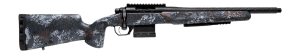 Horizon Firearms HRF-VBL-450B-16R Vandal Bloodline 450 Bushmaster 16.50" SOCOM Black Big Pins Fluting/Threaded Barrel  SOCOM Black Receiver w/Picatinny Rail  Arca Rail Forend  Iota EKO Carbon Fiber Stock