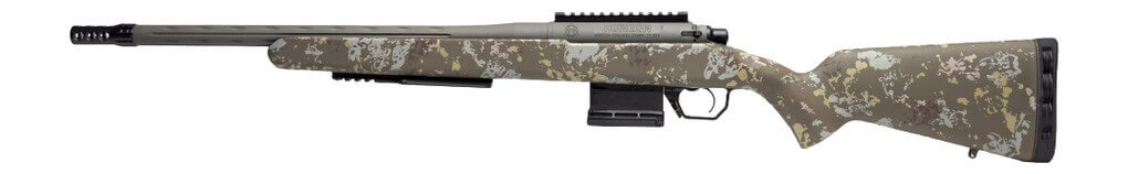 Horizon Firearms HRF-VA2-22CM-18R Vandal 2 22 Creedmoor 18" Mil-Spec OD Green Skip Dash Fluted/Threaded Barrel Mil-Spec OD Green Receiver w/Picatinny Rail Arca Rail Forend Timberline Iota BKS Stock Right Hand - Image 2
