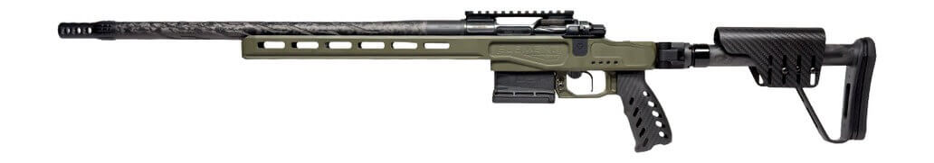 Horizon Firearms HRF-VED-7PRC-20R Venatic DM 7mm PRC 20" SOCOM Black Proof Research CF Threaded Barrel SOCOM Black Receiver w/Picatinny Rail ARCA Rail OD Green Cerakote XLR Element 4.0 Stock Right Hand - Image 2