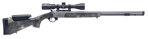 Traditions CR53846604537 NitroFire Pro 50 Cal 209 Primer Firestick 26" Tungsten Cerakote Fluted Threaded Barrel  Drilled & Tapped Steel Receiver  Adj Cheek Piece & LOP Desert Web Synthetic Stock  3.5-10x44mm Duplex Scope