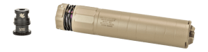 Griffin Armament GADL762FDE-W Dual-Lok 7 7.62mm 1.50" Flat Dark Earth Stainless Steel/Inconel 5/8"x24