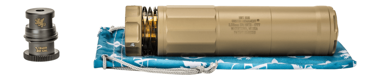 Griffin Armament GADLHRT5FDE-W HRT-556 5.56mm 1.50″ Flat Dark Earth Stainless Steel/Inconel 1/2″x28 Griffin Armament GADLHRT5FDE-W HRT-556 5.56mm 1.50″ Flat Dark Earth Stainless Steel/Inconel 1/2″x28