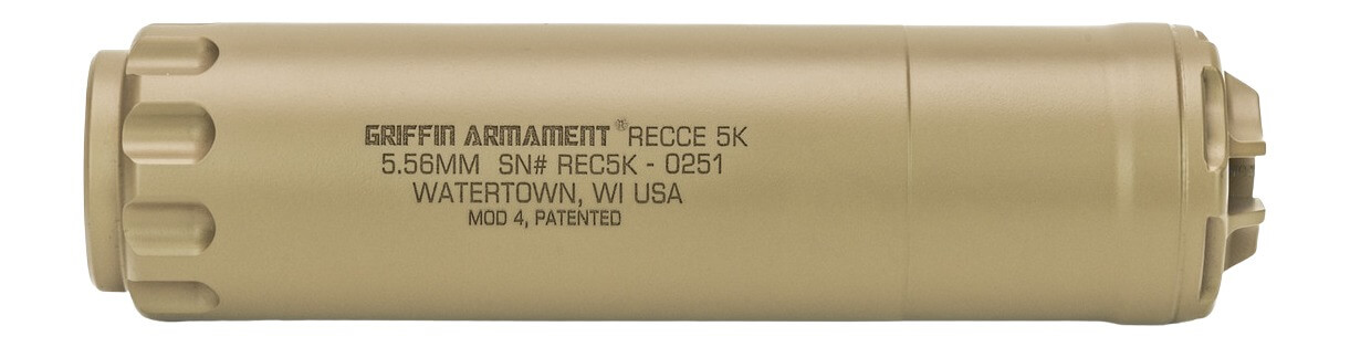 Griffin Armament GAREC5KFDE-W Recce 5K 5.56mm 1.50″ Flat Dark Earth Stainless Steel 1/2″x28 Griffin Armament GAREC5KFDE-W Recce 5K 5.56mm 1.50″ Flat Dark Earth Stainless Steel 1/2″x28