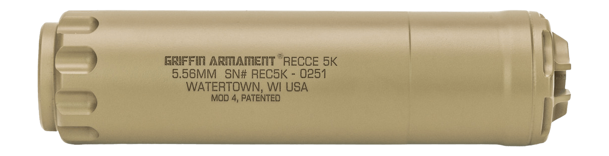 Griffin Armament GAREC5KFDE-W Recce 5K 5.56mm 1.50″ Flat Dark Earth Stainless Steel 1/2″x28 Griffin Armament GAREC5KFDE-W Recce 5K 5.56mm 1.50″ Flat Dark Earth Stainless Steel 1/2″x28