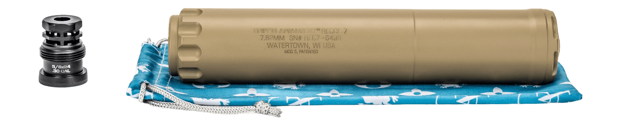 Griffin Armament GAREC7FDE-W Recce 7 7.62mm 1.50″ Flat Dark Earth Stainless Steel 5/8″x24 Griffin Armament GAREC7FDE-W Recce 7 7.62mm 1.50″ Flat Dark Earth Stainless Steel 5/8″x24