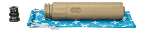 Griffin Armament GAET3FDE-W  Explorr 7.62mm 1.50" Flat Dark Earth Stainless Steel