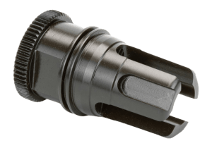 Griffin Armament DLFH9MM1228 9mm 1/2"x28 Threads Black Stainless Steel 1.90" OAL 1.07" Diameter