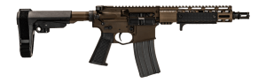 Griffin Armament MK1PSD30095PFDE-W MK1 PSD 300 Blackout 30+1 9.50" Black Nitride Threaded Barrel  Terra Brown Anodized Aluminum Receiver w/Picatinny Rail  M-LOK Handguard  Black Polymer SBA3 Brace  Black A3 Grip