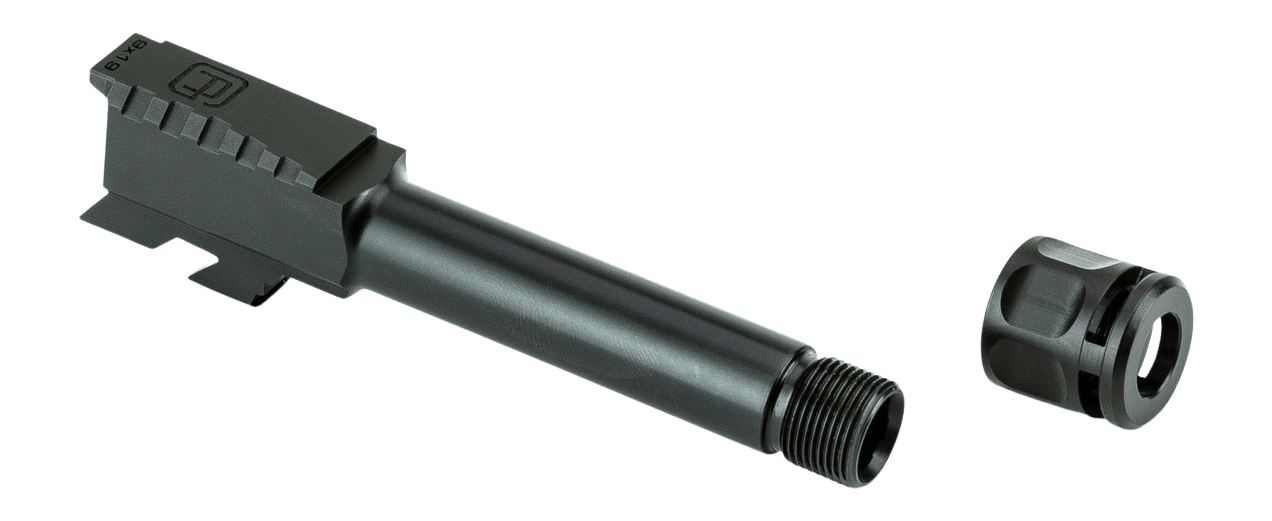 Griffin Armament GAG43TB 9mm 4″ Black Nitride Stainless Steel Fits Glock 43/43x Griffin Armament GAG43TB 9mm 4″ Black Nitride Stainless Steel Fits Glock 43/43x