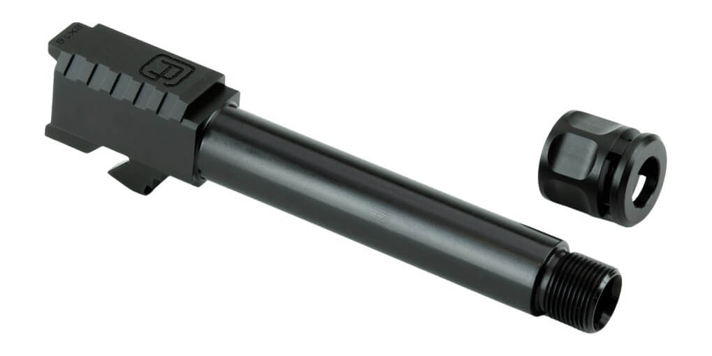 Griffin Armament GAG19G5TB 9mm 4″ Black Nitride Stainless Steel Fits Glock 19 Gen 5-6 Griffin Armament GAG19G5TB 9mm 4″ Black Nitride Stainless Steel Fits Glock 19 Gen 5-6