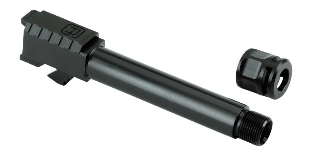 Griffin Armament GAG19G5TB 9mm 4″ Black Nitride Stainless Steel Fits Glock 19 Gen 5-6 Griffin Armament GAG19G5TB 9mm 4″ Black Nitride Stainless Steel Fits Glock 19 Gen 5-6