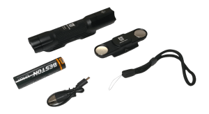 Magne-tech RGLII-P Rigel II-P Black Aluminum Alloy 1100 Lumens Picatinny Mount