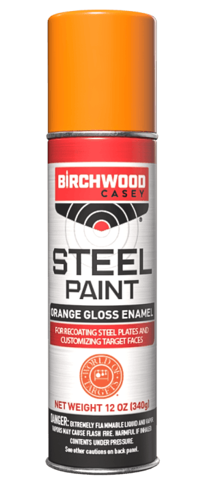 BIR PAINT-ORG STEEL TARGET PAINT ORANGE