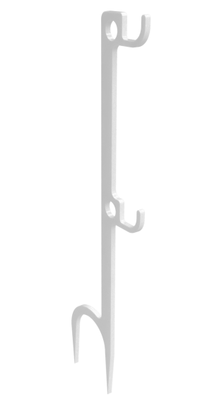 BIR CFGSTH2 GROUND STAKE STEEL TARGT HANGER DBL BIR CFGSTH2 GROUND STAKE STEEL TARGT HANGER DBL