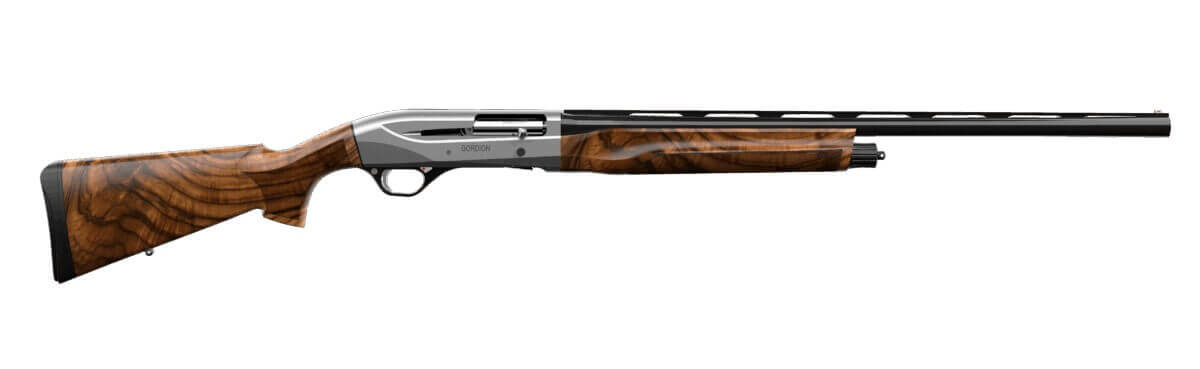 Retay USA GORGRYCON28 Gordion Upland 3" 4+1 28" Black Vent Rib Barrel Gray Con Aluminum Alloy Receiver Adj Shim Walnut Stock - Image 2