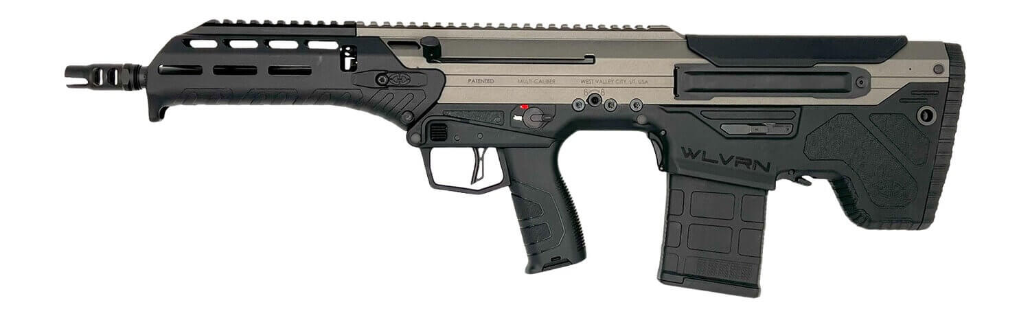 Desert Tech WLVRFA1620T WLVRN 7.62x51mm/308 Win 20+1 16"Black Melonite Threaded Barrel Tungsten Cerakote Receiver w/Picatinny Rail M-LOK Handguard Black Polymer Chassis Black Polymer Grip Ambidextrous - Image 2