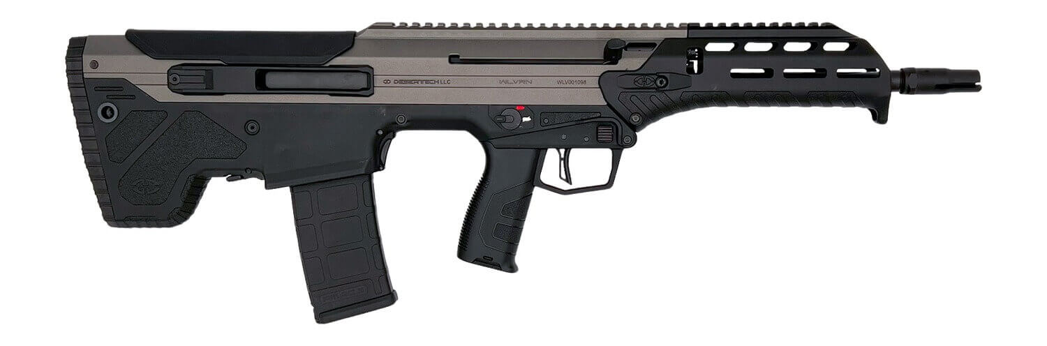 Desert Tech WLVRFB1630T WLVRN 5.56 NATO 30+1 16" Black Melonite Threaded Barrel Tungsten Cerakote Receiver w/Picatinny Rail M-LOK Handguard Black Polymer Chassis Black Polymer Grip Ambidextrous - Image 3