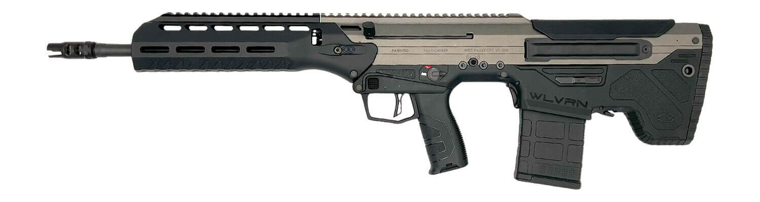 Desert Tech WLVRFC2020T WLVRN 6.5 Creedmoor 20+1 20" Black Melonite Threaded Barrel Tungsten Cerakote Receiver w/Picatinny Rail M-LOK Handguard Black Polymer Chassis Black Polymer Grip Ambidextrous - Image 2