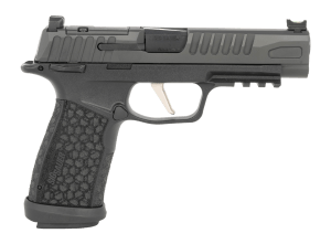Sig Sauer 365XF9BFOMS P365 Fuse Compact 9mm Luger 17+1 4.30" Black DLC Barrel  Black Nitron Stainless Steel Optic Ready/Serrated Slide  Black Stainless Steel Frame w/Picatinny Rail  Black LXG Grip