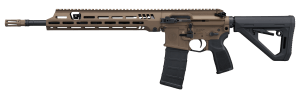 Sig Sauer R516G3556N16BBRZ 516 G3 5.56 NATO 30+1 16" Black Threaded Barrel  Bronze Cerakote Aluminum Receiver w/Picatinny Rail  M-LOK Handguard  Magpul DT Black Polymer Stock  AR Compatible Reduced Angle Grip  Ambidextrous